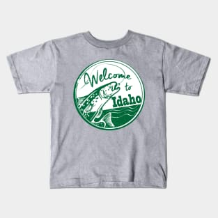 Idaho Fly Fishing Kids T-Shirt